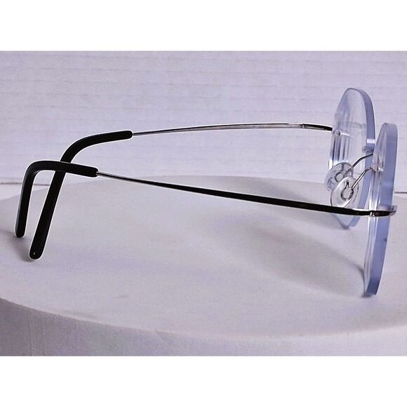 Firmoo Ultra Lightweight Titanium Rimless Eyeglasses Frame 54-18-142 A02 Readers - Picture 4 of 14